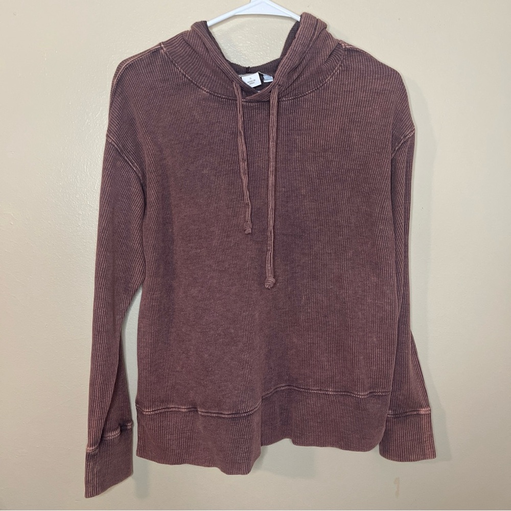 Natural Reflections Maroon Hoodie